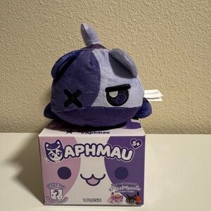 Aphmau Glitter Edition Purple Cat Plush Toy - Zane Cat
